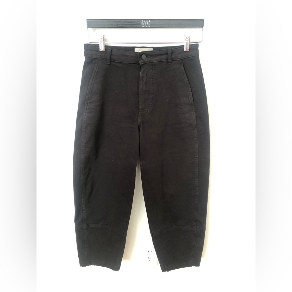 Everlane Barrel pant, black, size 6R
